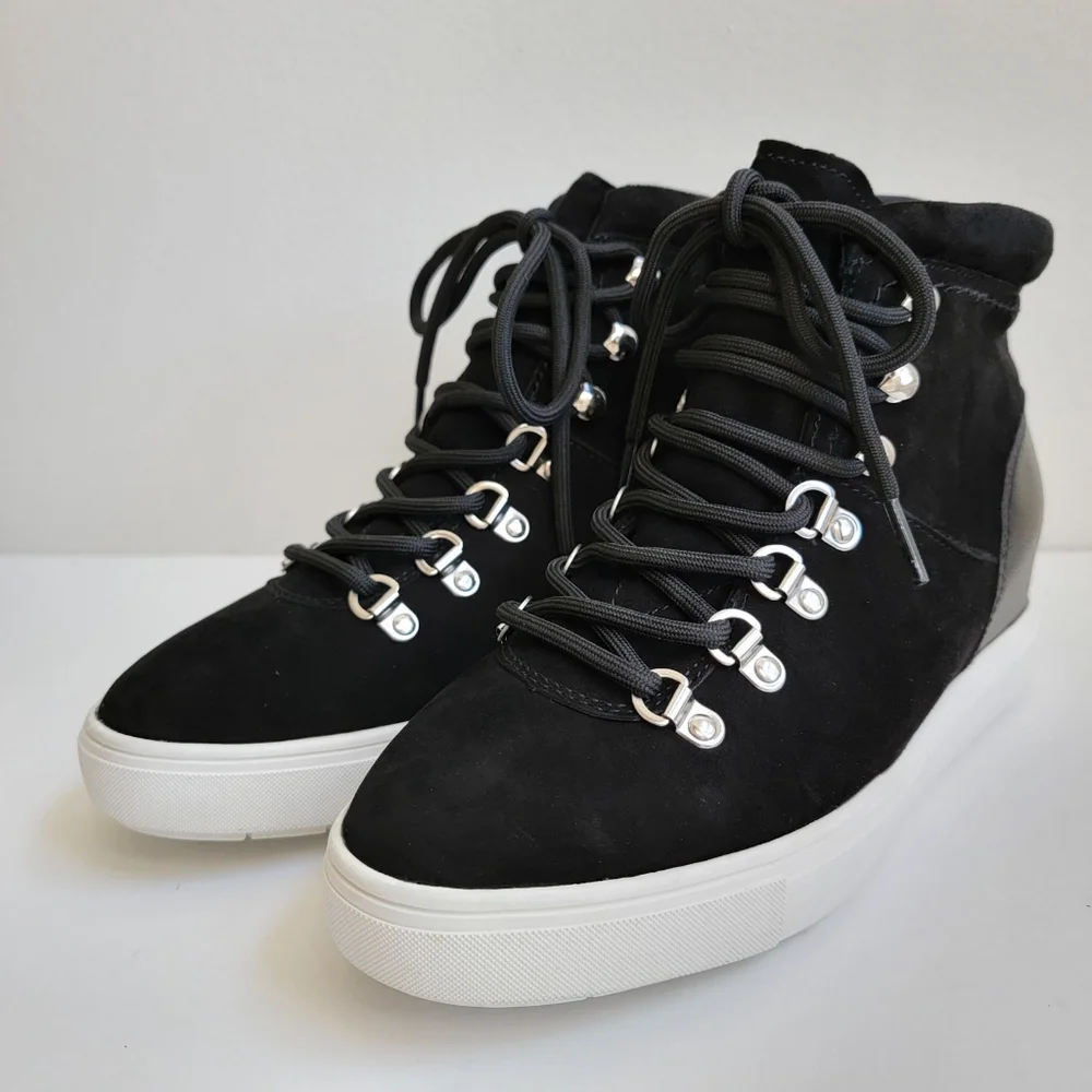 NEW Steven Steve Madden Kalea Wedge Sneaker Boot
